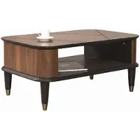 Xl Moebel Gmbh Tavolino in stile minimalista, design moderno, colore marrone