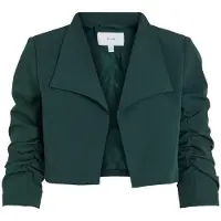 Vila Viher Open Cropped Blazer