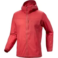 Arc'teryx Squamish Hoody Giacca a vento Uomo (S, rosso)