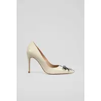Lk bennett Kittie Closed Courts Ecru Taglia: 35 | Tacchi Alti Outlet | Donna | Marrone