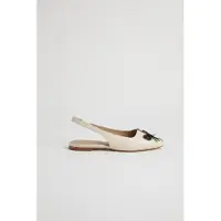 Lk bennett Frieda Flats Ecru Taglia: 35 | Ballerine Outlet | Donna | Marrone