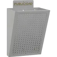 Arregui E-2302, montaggio a parete, acciaio, argento, monocolore, 220 mm, 190 mm