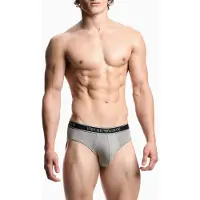 Emporio Armani per uomo. EM000258_AF20669 Set 3 Slips Core Logoband nero, grigio (XL), Homewear, Cotone