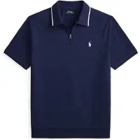 Ralph Lauren per uomo. 710B19737003 Polo stampato con manica corta blu marino (XXL), Casual, Cotone, Navy