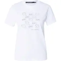 Karl Lagerfeld Ikon Seasonal Rs T-shirt Gift White Taglia: L | Maglie Sportivi Outlet | Donna | Bianco