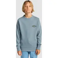 Billabong Kid's Foundation Crew Maglione Bambini (128, turchese)