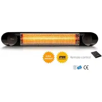 Veito Blade 2000 Riscaldatore elettrico a infrarossi per interni ed esterni Nero 2000 W
