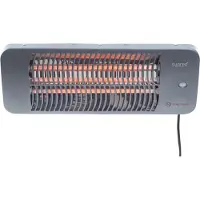 Sunred | Riscaldatore | LUG-2000W, Lugo Quartz Wall | Infrarossi | 2000 W | Numero di livelli di potenza | Adatto per ambienti fino a m² | Grigio | IP24