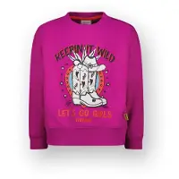 Vingino Girls Nilanne Sweater Aster Pink Taglia: 2 | Maglioni Outlet | Unisex | Rosa