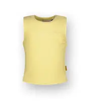 Vingino Girls Basic-crop Rib Top Top Summer Yellow Taglia: 12 | Outlet | Unisex | Giallo