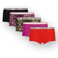 Vingino Girls G-so26-8 Animal 5 Pack Hipster Aster Pink Taglia: XXS | Biancheria Intima Outlet | Unisex | Rosa