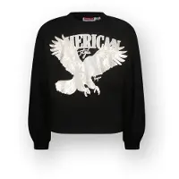 Vingino Girls Jinnie Sweater Washed Black Taglia: 2 | Maglioni Outlet | Unisex | Nero