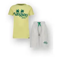 Vingino Boys Wenko Pyjama Pale Lime Yellow Taglia: XS | Pantaloni Outlet | Unisex | Verde