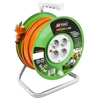 AWTOOLS Garden Line 20M 3X1Mm 10A / 2300W Cavo di prolunga in bobina