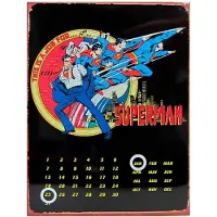 Generico Calendario dell'Avvento Superman Taglia unica