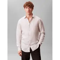 Calvin Klein Slim Essential Poplin Shirt Cinder Brown Taglia: 40 | Camicie Business Outlet | Uomo | Marrone