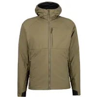 Stoic MountainWool60 JokkmokkSt. Hoody Giacca isolante Uomo (L, olivia/beige)