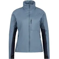 Stoic Women's MountainWool60 JokkmokkSt. Hybrid Jacket Giacca isolante Donna (M, grigio)