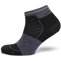 Icebreaker Women's Merino Run+ Ultralight Mini Calze da running Donna (38-40, nero)