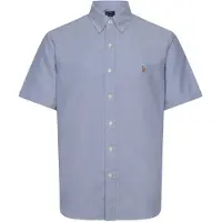 Ralph Lauren per uomo. 710850782001 Camicia oxford Custom Fit blu (M), Casual, Cotone, Manica lunga