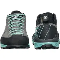 Scarpa - Scarpe da avvicinamento in GORE-TEX - Mescalito GTX W Midgray Aqua per Donne in Pelle - Taglia 38 - Blu