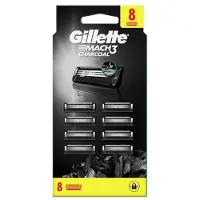 Gillette Mach3 Carbone Lame Di Ricambio 5 pezzi — Lame di ricambio rasoio
