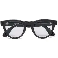 Ray-Ban - Occhiali da sole fotocromatici connessi - META Headliner - Gen 2 Shiny Black/Transitions Graphite Green - Nero