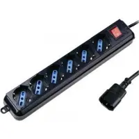 Techly Ciabatta Elettrica Iups-pcp- 6 Prese Con Interruttore 6v