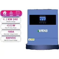 OEM Inverter solare ibrido, tecnologia MPPT, monitoraggio WiFi, ANJ-4000W 24V WIFI, 220-240V, 24V