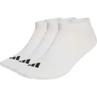 Adidas Thin&Light Essentials Low Cut Socks 3 Pack Calze casual (34-36, bianco)