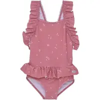 Huttelihut Kid's Swimsuit Costume intero Bambini (128, fuchsia)