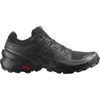 Salomon - Scarpe trail uomo - Speedcross 6 Black/Black/Phantom per Uomo - Taglia 46 - Nero