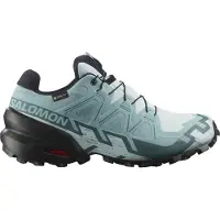 Salomon - Scarpe trail - Speedcross 6 GTX W Ballad Blue/Black per Donne - Taglia 36 2/3 - Grigio