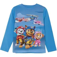 Minymo Kid's T-Shirt L/S No. 6691 Maglia a manica lunga Bambini (92, blu)