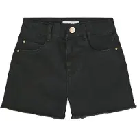 Name it Kid's Rose HW Mom Denim Shorts Jeans Bambini (140, nero)