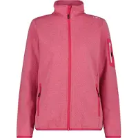 CMP Women's Jacket Jacquard Knitted Giacca in pile Donna (44, fuchsia)