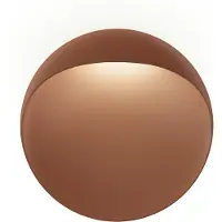 Louis Poulsen applique a LED Flindt, corten, 3.000 K, Ø 40 cm