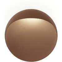 Louis Poulsen , applique a LED Flindt, corten, 3.000 K, Ø 30 cm