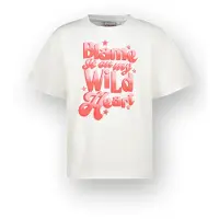 Vingino Girls Hannemiek T-shirt Real White Taglia: 12 | T-shirt Outlet | Unisex | Bianco