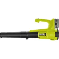 Ryobi Soffiatore 18 V Turbo Jet, 145 km/h, 7,1 m³/min, batteria da 4,0 Ah, caricabatterie da 1,5 A