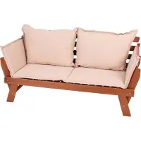 Garden Pleasure 985137 Fortuna Gartenbank braun