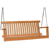 Garden Pleasure 985106 Columbia Gartenbank braun