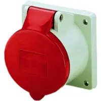MENNEKES Presa da incasso CEE 32A 5p IP44 400V Presa da incasso diritta tipo 3451 Presa da superficie