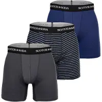 Scotch & Soda Boxers Ssfa24m152062 3 Unità