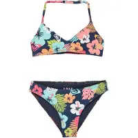 Roxy Kid's Morning Flower Tri Bra Set Bikini Bambini (7 Years, variopinto)