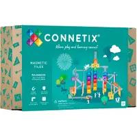 Connetix Gioco Di Costruzione Rainbow Ball Run Pack 92 Pezzi
