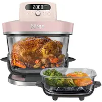 Ninja Friggitrice ad aria in vetro XL CRISPi PRO in Rosa | AS101EURS | di SharkNinja