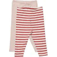 Minymo Kid's Leggings (2-Pack) Leggings Bambini (62, fuchsia)