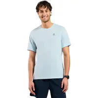 Odlo Essential Flyer T-Shirt Crew Neck S/S Maglia da corsa Uomo (XL, grigio)