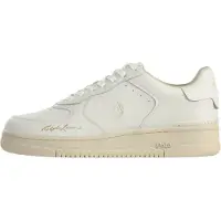Ralph Lauren per uomo. 809P13086001 Sneakers in Pelle Masters Low bianco (44), Basso, Stringhe, Casual